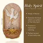 CB의 삼위일체 비둘기 성령 성수 글꼴 : 모션타운