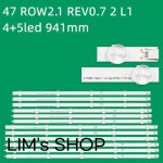 47인치 TV용 LED 스트립 47LN5400 47ln575s 47LN613S 47LA620S 47 ROW21 V 07 1 L2 타입 : 정근산업