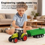 농장 트랙터 장난감 관성 운전 장난감 차량 굴삭기 엔지니어링 모델 소년을위한 어린이 교육 선물 : 더하우스토어