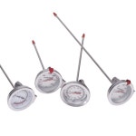 1PCS 프로브 온도계 우유 커피 음식 고기 게이지 스테인레스 스틸 요리 온도 측정기 주방 도구 : 썸머숍