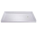 드림라인 샤워 베이스 32 x 60 2 3 / 4 SLIMLINE DLT-1132602 수용체 /베이스 : 크로스 웨이