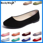 플러스 사이즈 35-43 여성 신발 캔디 컬러 봄 신발 여성 슬립 캐주얼 플랫 숙녀 신발 가을 로퍼 zapatos mujer WSH2214 : 에센셜코너