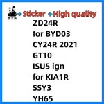 툴 LISHI 2 IN 1 헤드 패턴 및 스티커 고품질 CY24R 2021 GT10 ISU5 ign (KIA1R SSY3 YH65 BYD03 ZD24R 용) : 라이트코