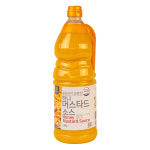 빠르미쇼핑 이슬나라 허니머스타드소스 1.9kg 대용량 업소용 가정용 머스타드소스 : 빠르미쇼핑