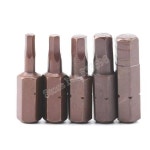 7Pcs 25mm S2 합금강 육각 머리 스크루 드라이버 비트 H1.5 H2 H2.5 H3 H4 H5 H6 1/4 인치 육각 자기 전기 스크루 드라이버 도구 : 캄진플렉스