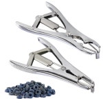 농장 동물용 스테인리스 스틸 양 배기 절단 수술기구 대형 확장 플라이어 탄성 고무 절제 링 : 디에이치무역.