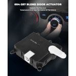 u200ea 히터 도어 포드용 보조, 1999-2003 모드 apbda0165 604-287 액추에이터 액추에이터, 에어 교체 73052 블렌드 ads267 lujuntec... 