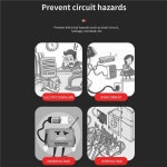 LICE-3 3상 220-380V 전압 계전기 80A 전환 스위치 전압저전압전류위상 실 보호 : 에스에이글로벌23