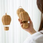 라탄 열기구 모빌만들기 DIY 아이방꾸미기 아기방 소품샵 인테리어 감성 : 이소품
