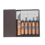 조각도 서각도 6PCS 공예나이프 우드DIY 목공칼 다가네 : 허니헬시