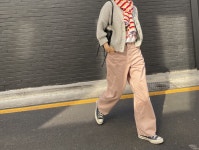 [26ss] 커뮤니티   Washed Corduroy Pink Pants : 베이지-샵