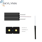 심글 모드 싱글 코어 FTTH 실내 케이블, 1.2mm 스틸 와이어 강도 멤버 LSZH 재킷, 1-12 코어 OEM 승인, 드럼 당 1km : 쥐온유통