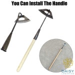 1PC 정원 도구  모든 강철 경화 날카로운 Edger 잡초 내구성 원예 핸드 풀러 액세서리 뒷마당 농장 심기 : 데이지마켓6