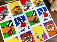 [고전문구] 루니툰 스티커 다꾸 : 헤이세이풍속