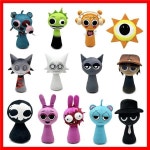 만화 스펑키 플러시 장난감, 스펑키 튜너, 재미있는 인형, 어린이 크리스마스 선물, 스펑키 플러시 인형, 20-25cm : nurinuri9