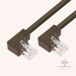 일헌 cat6 UTP 랜 케이블 10m 왼쪽 꺾임 KW610LN 인터넷랜선연결 컴퓨터부품 : 일헌몰