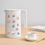 50PCS 크리스마스 만화 따뜻한 겨울 스티커 크리스탈 볼 크리스마스 트리 물컵 모바일 스케이트보드 스티커 파티 선물 : 썸머숍