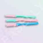 파샐리 셀프눈썹다듬칼세트 미니멀폴딩눈썹다듬이 접이식 교체날 포함 : 얼쑤스토어