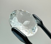 [화이트 쿼츠/백수정] 71.3캐럿/ 27.9x27.9x14.8mm/ 맑고 맑은 수정입니다. : 해솔잼