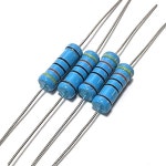 10개/ 3W 4.3R 43R 430R 4.3K 43K 430K 4R3 43 430 옴 R K 정확도 1% 저항 0.1R-910K 금속 필름 저항기 5색 링 : 간긴플렉스