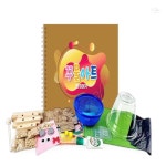 만들기대장 봄 꾸물아트교재 브라운 뚝딱만들기 미술패키지 종이접어만들기 : 온지니추천샵