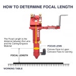 이저부 CO2 ZNSE 포커스 초점거리 05 20MM 12 15 직경 38 18 19 20mm 101 6mm : 살림한스푼01