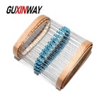 100PCS 1/4WATT 금속 필름 저항기 1 옴 750 1R 18R 0 180K : 홈백홈