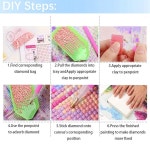 성 고양이 다이아몬드 아트 키트 성인 초보자용 크리스마스 페인팅 DIY 풀 드릴 귀여운 검은 보석 선물 및 홈 데코용 cm SZT2I G8958-US... 