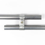 비닐 하우스 자재 파이프 연결 부속 쌍 고정구 22mm x 22mm : 일등농자재