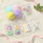 4인용 파스텔 폼폼이 인형 키링 만들기 가방키링 재료 학교 단체 체험 활동 봄이오나봄 키트 : 봄이오나봄 키트