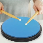 연습용 드럼 매트 초보자를 위한 흡음 디자인 공연을 휴대가 간편함 조용한 리허설 경량 : selecto12