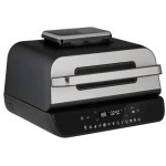 새로운 지능형 디지털 스테인리스 스틸 주방 가전 1L 에어프라이어 그릴 : 반월스토어8