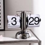 탁상용 자동 달력 플립 넘기는 만년 장식품 탁상 탁상달력 8인치 1 멀티 USB 충전 패드 플립 시계 : 고흥상회2호점