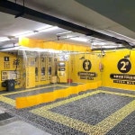 방수 플라스틱 칸막이 도어 커튼 세차장용 보온 단열 슬라이딩 : 빛나라