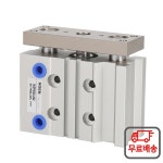 MGPM 에어 쿠션 3로드 소형 공압 실린더 12/16/20/25/32/40/50/63/80/100 : 다이렉트스토어9