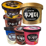 빙그레 홈컵 투게더 바닐라 프럴린아몬드 딸기 쵸코우유 쿠앤크 쿠키 초코 6개 : 오늘 드림