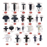 (일본) 범퍼 클립 24종 685pcs 821개 나일론 세트 16가지 685pcs 16가지 : 주니안스토어1012