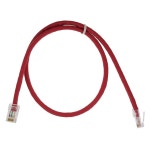 Leviton 5LHOM-2R HOME 5e 패치 케이블 이더넷 코드 2피트 레드 : 상인상사