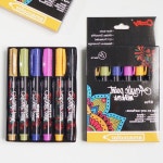 피졸드 만능유성마카 유리 금속 도자기 원단 나무 돌 컬러링재료 유성매직세트 : 피졸드