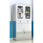 병원 시약장 스텐 안전 디자인 문 연구실 약품장 약국 보건실 스테인리스 : 릴리유스마켓