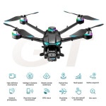 2.4G RC 드론 4CH 6 축 자이로 스코프 GPS 원격 제어 HD 항공 사진 브러시리스 광학 흐름 제스처 Quadcopter Kids Toys : 압록강무역