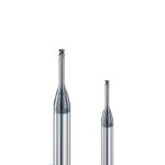 HRC65 롱넥 코너 라디우스 텅스텐 스틸 DHF 밀링 커터 CNC 가공  UXE402003 (4R0.4) : 압록강무역