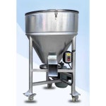 곡물 혼합기 사료 교반기 농장 공장 가축 대용량 60L 2.2kw 순동/강철 : 우니랜드1