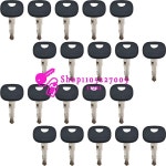 [호환제품] 20/10/5/1PCS 신형 201 건설 장비 점화 키 타케우치 NR. 아틀라스 휠 로더 3643912용 TW65 호환 : JD28