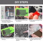 LWZAYS 성 해골 다이아몬드 아트 키트 로맨틱 스켈레톤 페인팅 DIY 풀 드릴 라운드 크리스탈 보석 공예 홈 데코 cm S97PY 성탄절 -G6739... 