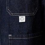 ORCIVAL 오르치발 / Womens Cotton Hemp Denim Coveralls Jacket / INDIGO / #OR-A0784 MDM-R : 재패니네