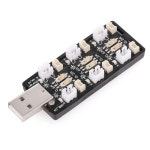 5개입 6채널 USB 3.7V 배터리 충전 어댑터 보드 600mA 리포 리하이브 RC 모델 : 압록강무역