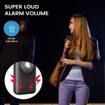 개인 안전 경보 방수 135dB 보안 도구 어린이 소년 소녀 여자 친구 아내를위한 경고등이있는 사이렌 : mirmirmir