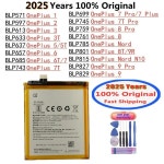 OnePlus 7 Pro Plus 7Plus 7T 8 8Pro Nord 8T 9R N10 9 9Pro 1 2 3 3T 5 5T 6 6T 배터리 용 새 100 : 한라물산2