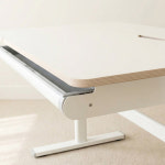 루나랩키즈 어린이 초등학생 바른자세 책상 베이직, 학생 공부 높이 각도 조절 : 루나랩 키즈